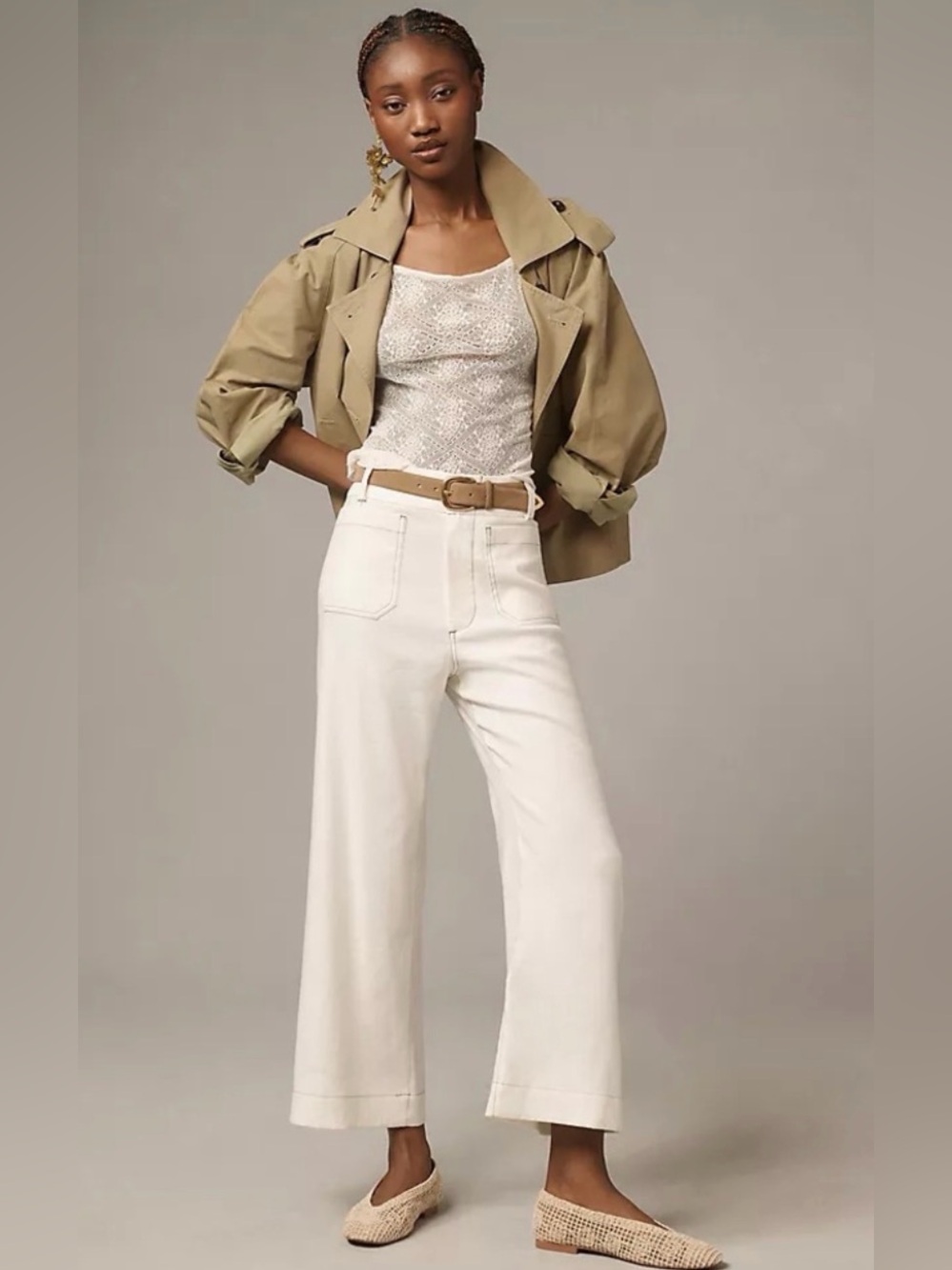 Maeve Colette Wide Leg Pants